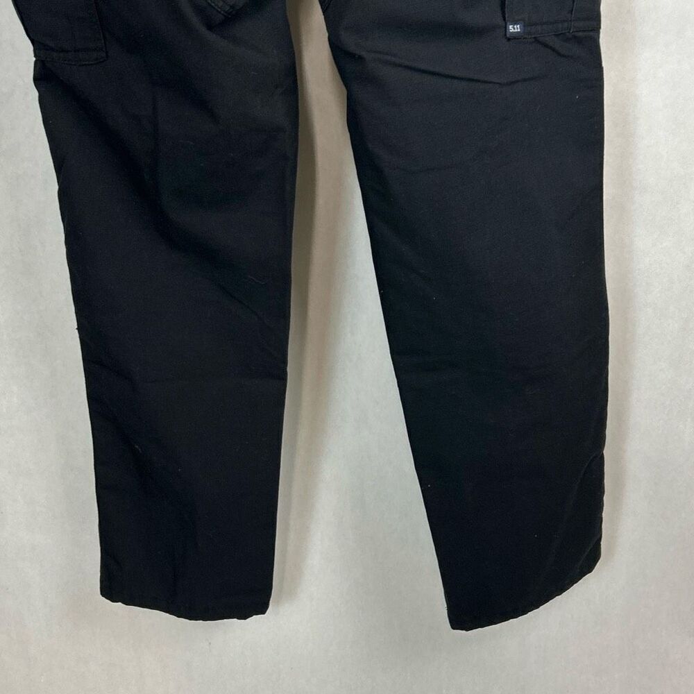 5.11 Mens Relaxed Fit TDU Cargo Pants Sz Med Waist 31.5-35, Inseam Long Black - Picture 6 of 11